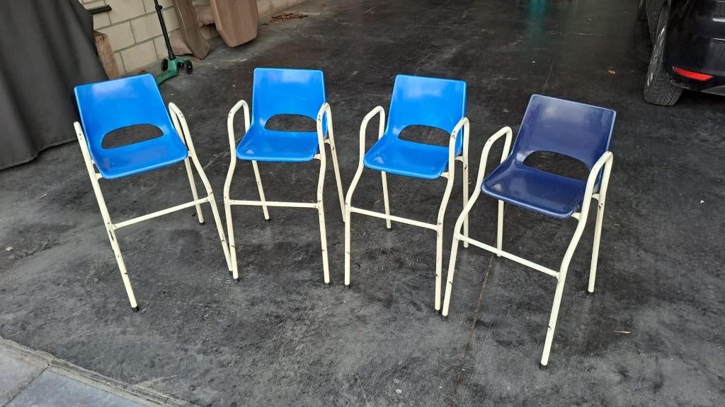 4 kinderstoelen, Ophalen, Gebruikt, Overige typen
