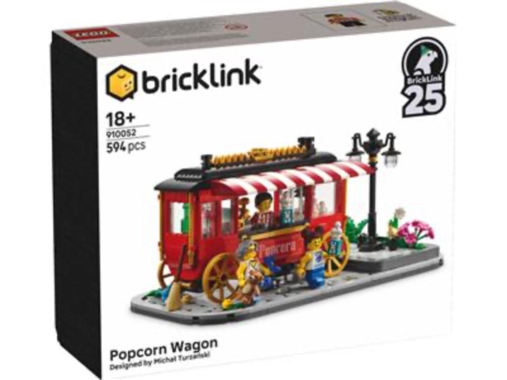 910052 LEGO Bricklink Popcorn Wagon, Enlèvement ou Envoi, Neuf, Ensemble complet, Lego