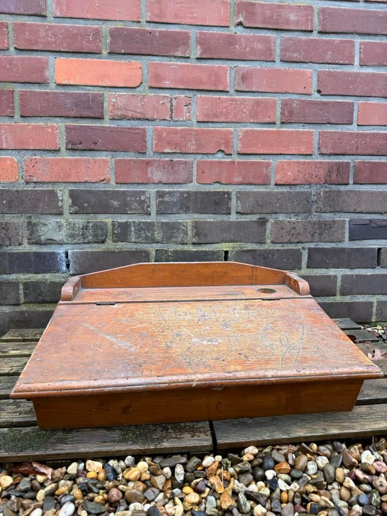 Oude tafellessenaar met toebehoren, Antiquités & Art, Curiosités & Brocante, Enlèvement ou Envoi