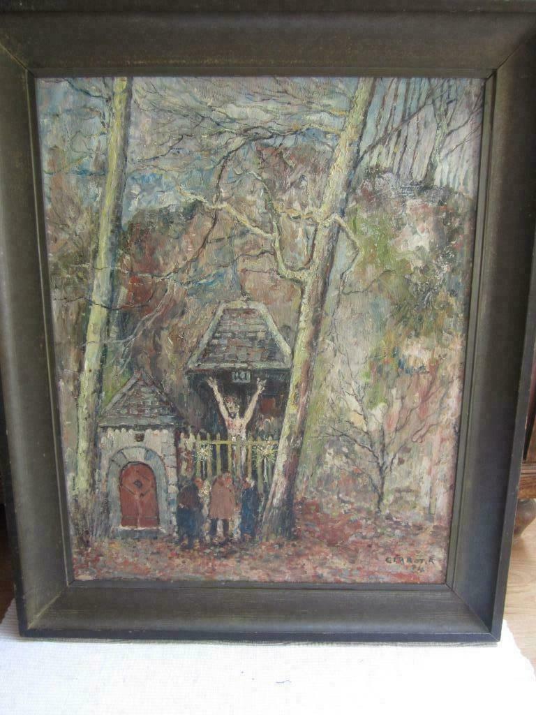 Schilderij René Clarot, Antiquités & Art, Art | Peinture | Classique, Enlèvement