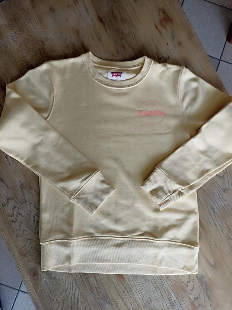 Sweat Levi's jaune taille 14 ans, Enfants & Bébés, Garçon, Enlèvement ou Envoi, Pull ou Veste, Comme neuf