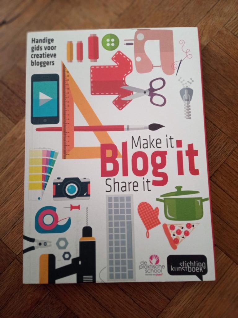 Boek make it blog it share it handige gids, Enlèvement