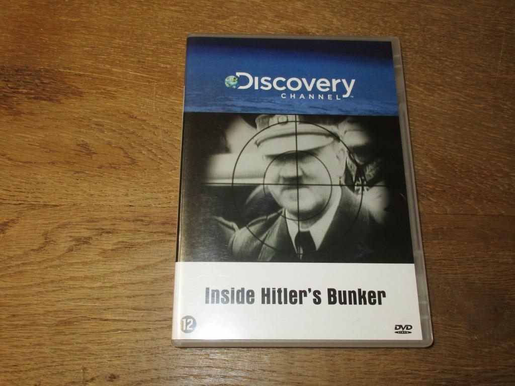 DVD HITLER HITLER'S BUNKER DISCOVERY CHANNEL, Ophalen of Verzenden, Zo goed als nieuw