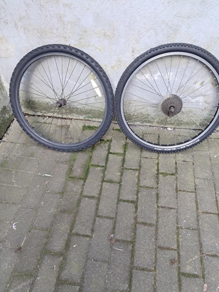 Wielen complete 26inch,, Fietsen en Brommers, Fietsonderdelen, Ophalen, Gebruikt