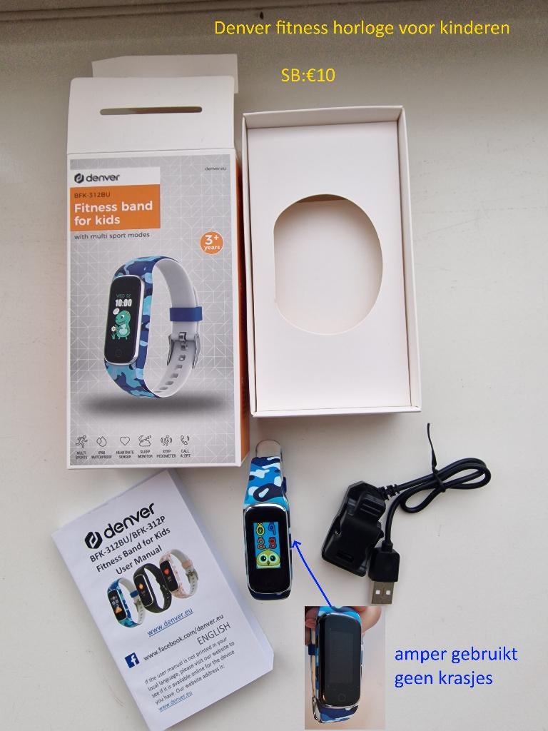 kinderhorloge, Handtassen en Accessoires, Horloges | Kinderen, Ophalen of Verzenden, Zo goed als nieuw, Blauw, Jongen