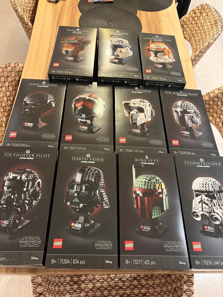 Lego Star Wars Helmets 11 New 2020+, Kinderen en Baby's, Speelgoed | Duplo en Lego, Ophalen of Verzenden, Nieuw, Complete set