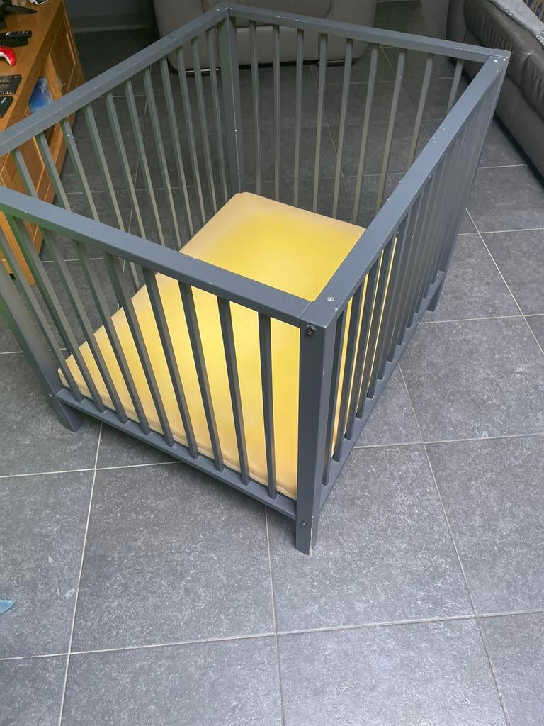 baby park, Ophalen, Gebruikt, Rechthoekig, In hoogte verstelbaar