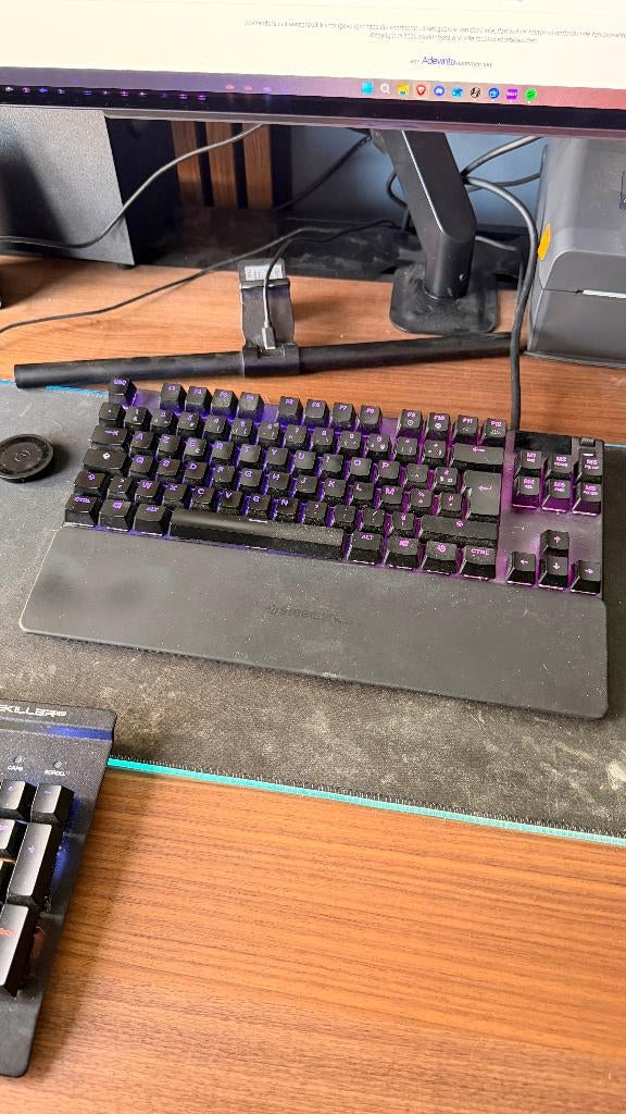 Steelseries Apex Pro - 1st gen, Computers en Software, Gebruikt, Gaming toetsenbord, Azerty, Ophalen of Verzenden