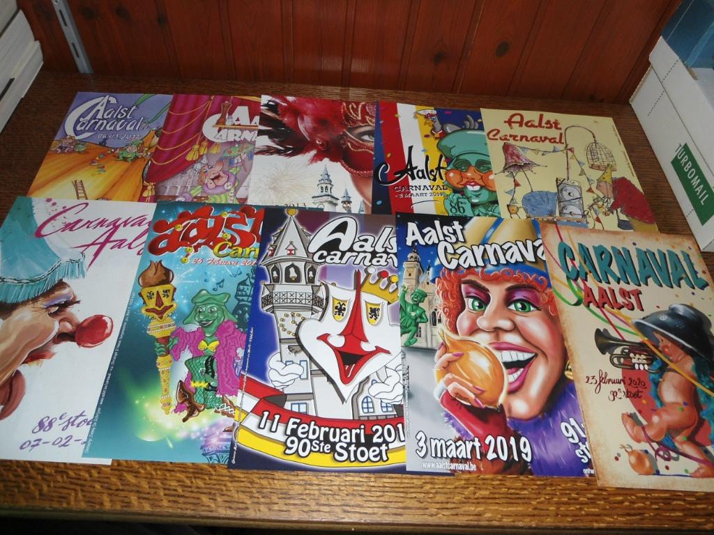 Aalst Carnaval verzamelen, Ophalen, Nieuw