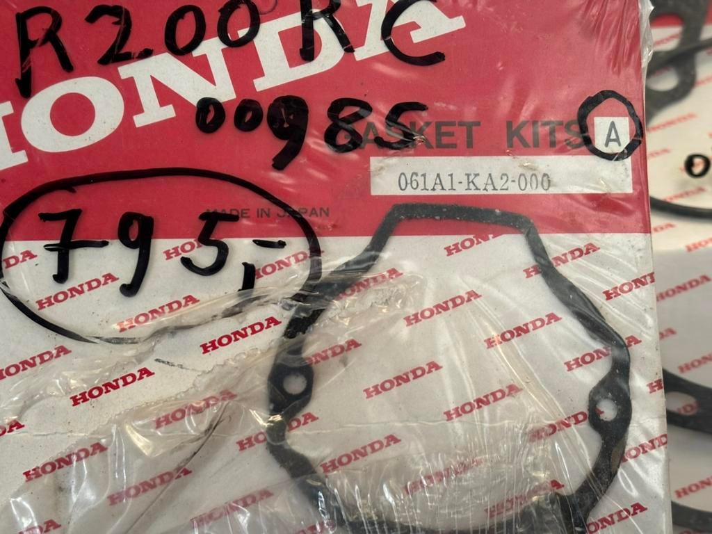 Lot dichtingen origineel Honda, XR200r 1981-84, Motoren, Ophalen of Verzenden, Nieuw