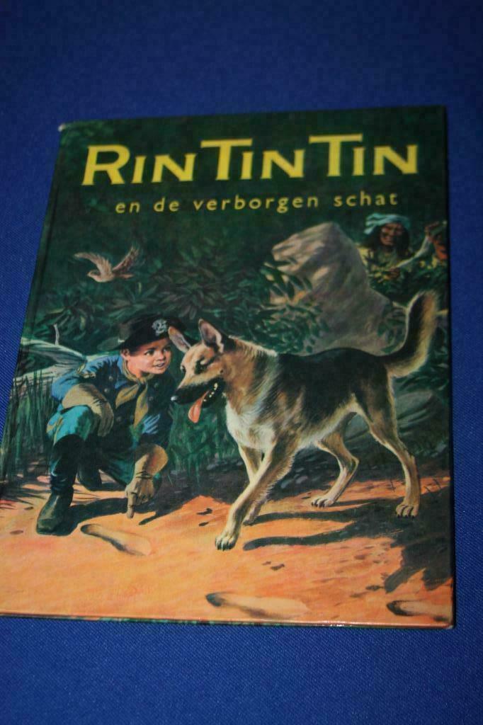 Rin Tin Tin en de verborgen stad , 1e druk 1959, Boeken, Gelezen, Fictie algemeen, Ophalen of Verzenden, Charles Spain
