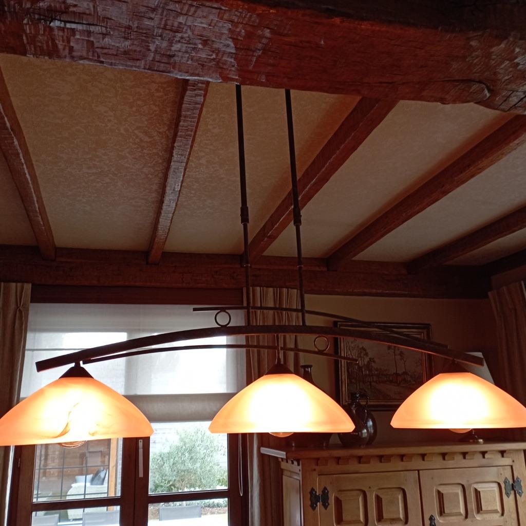 lustre, Maison & Meubles, Lampes | Lustres, Enlèvement, Comme neuf, Klassiek