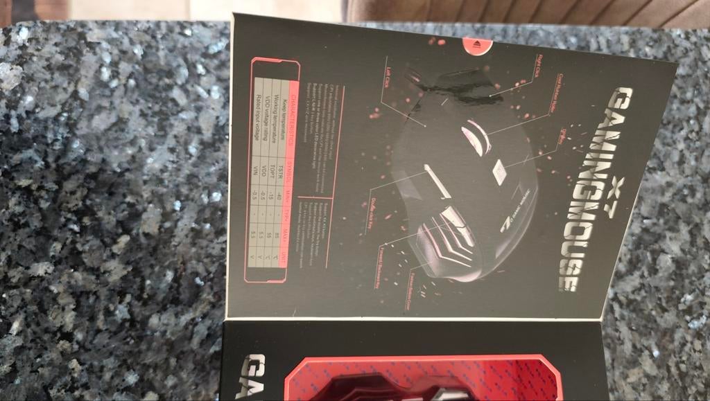 Souris gamer, Enlèvement, Neuf