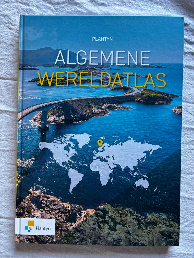 Wereldatlas Plantyn - editie 2022, Ophalen, Zo goed als nieuw