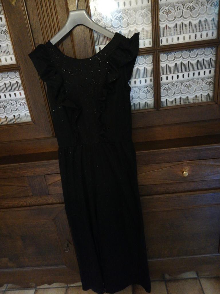 Robe culotte noire pailletée. H&M. Taille 14-16 ans., Enlèvement ou Envoi, Comme neuf