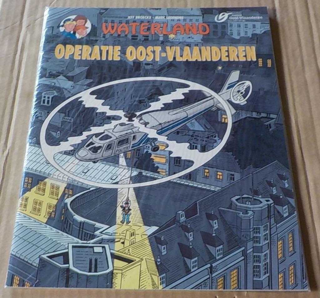 Waterland - Operatie Oost-Vlaanderen, Boeken, Eén stripboek, Nieuw, Ophalen of Verzenden, Jeff Broeckx