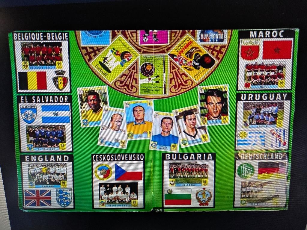 PANINI REKLAME POSTER WORLD CUP MEXICO 70 VOETBAL uniek !!!, Verzamelen, Verzenden