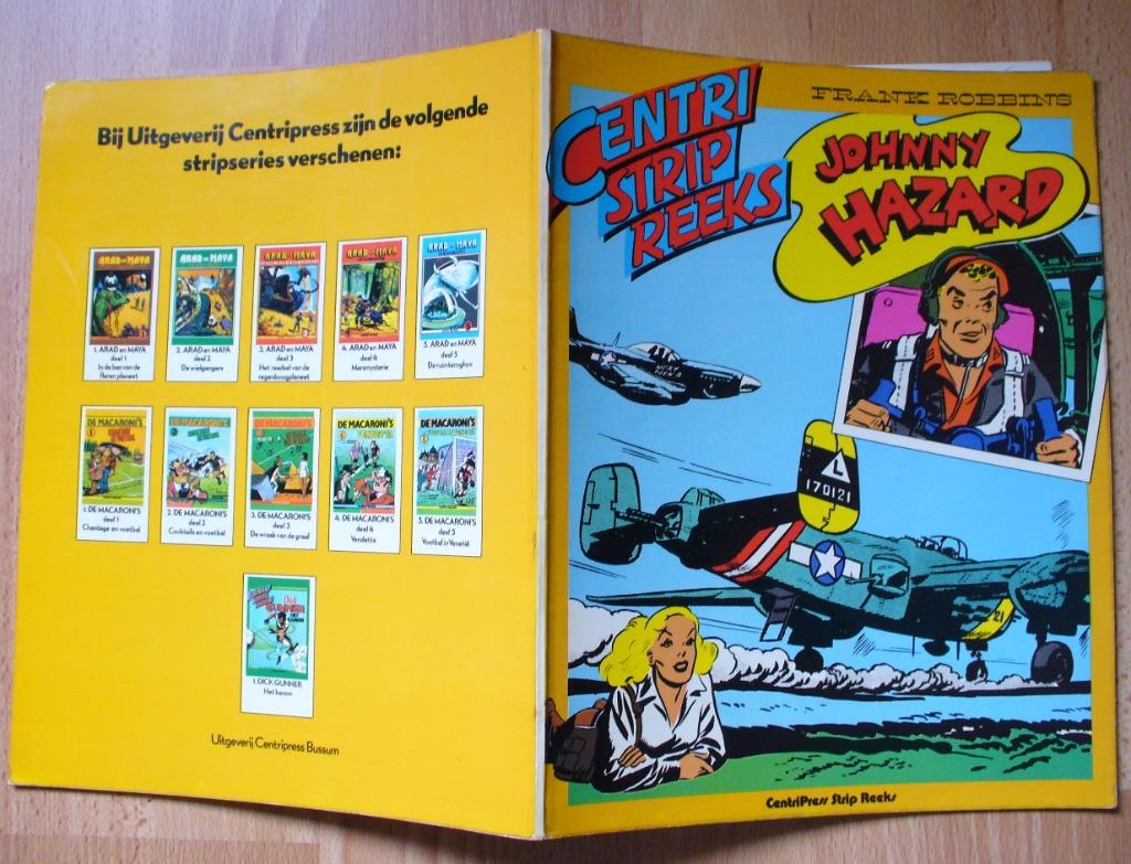 JOHNNY HAZARD - Frank Robbins -Buck Danny Centri Strip reeks, Eén stripboek, Ophalen of Verzenden, Gelezen, Frank Robbins