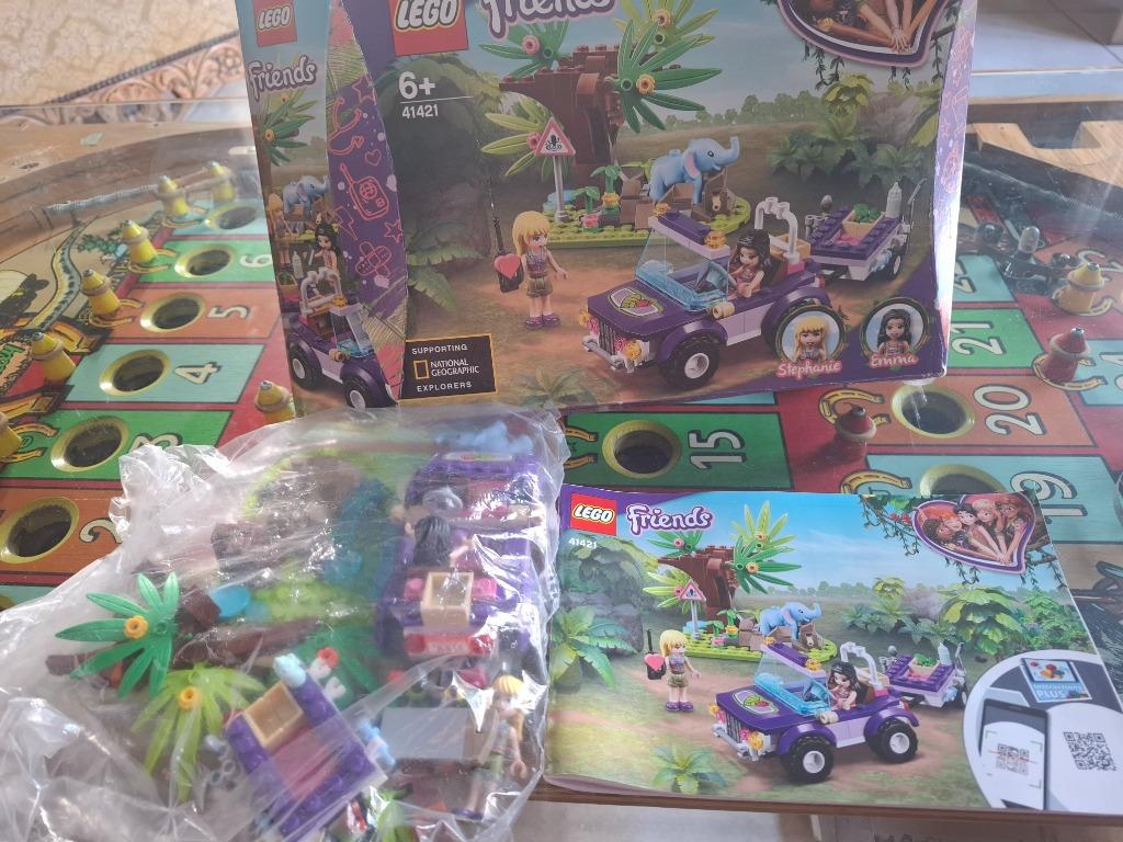 Lego Friends set 41421  Reddingsbasis Baby olifant Jungle, Ophalen, Gebruikt, Complete set, Lego