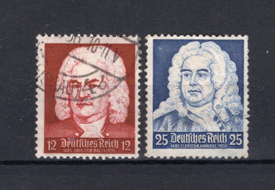 Deutsches Reich Yt. 533/534 estampillé, Enlèvement ou Envoi, Affranchi