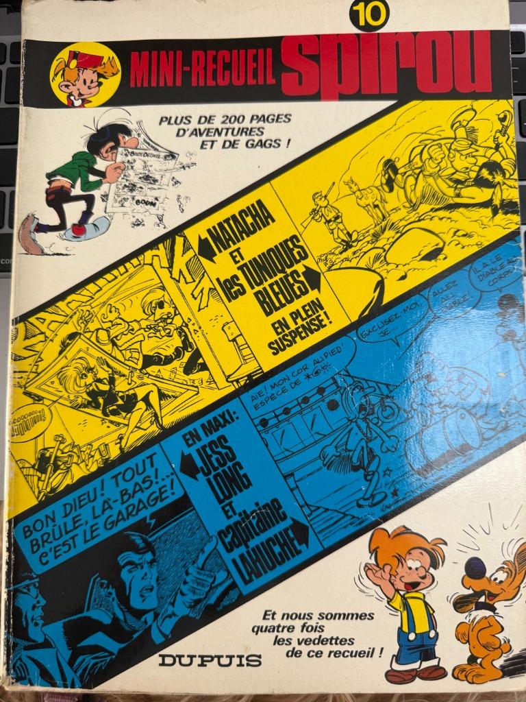 Spirou Mini recueil 10, Dupuis, 1975, Enlèvement