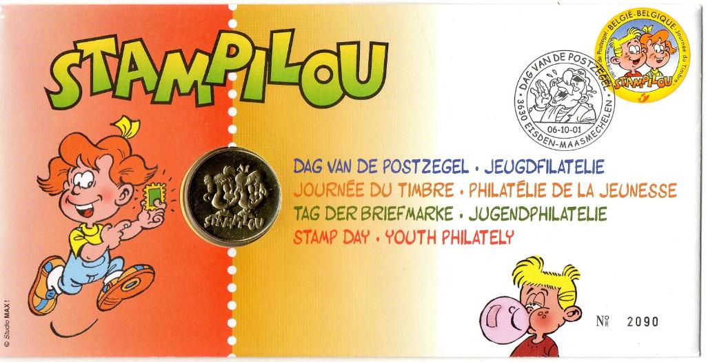 Année 2001 : 3023 - Numisletter : Stampilou, Enlèvement ou Envoi