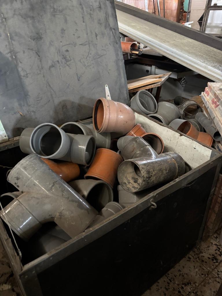 Lot PVC bochten, Doe-het-zelf en Bouw, Ophalen, PVC, Bochten