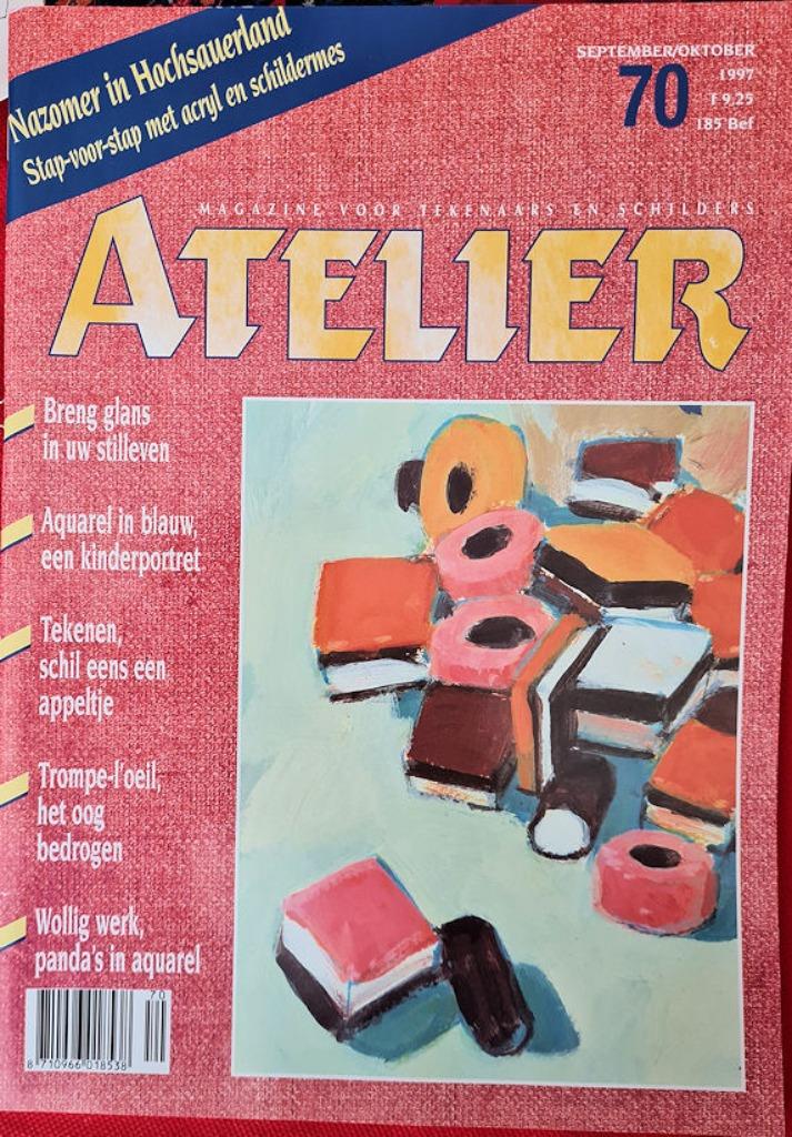 Atelier - Magazine Nr 70 en 71, Ophalen of Verzenden, Nieuw, Overige typen