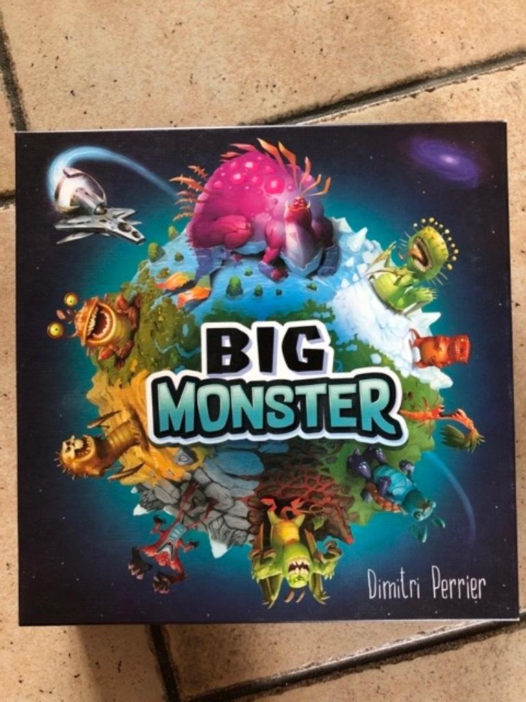 BIG MONSTER - Kickstarter editie met exclusief NIEUW, Hobby en Vrije tijd, Gezelschapsspellen | Bordspellen, Ophalen of Verzenden
