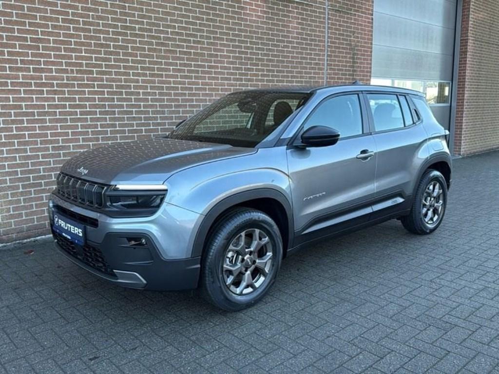 Jeep Avenger (Nieuw) BEV Longitude, Automaat, Parkeersensor, Zwart, Elektrisch