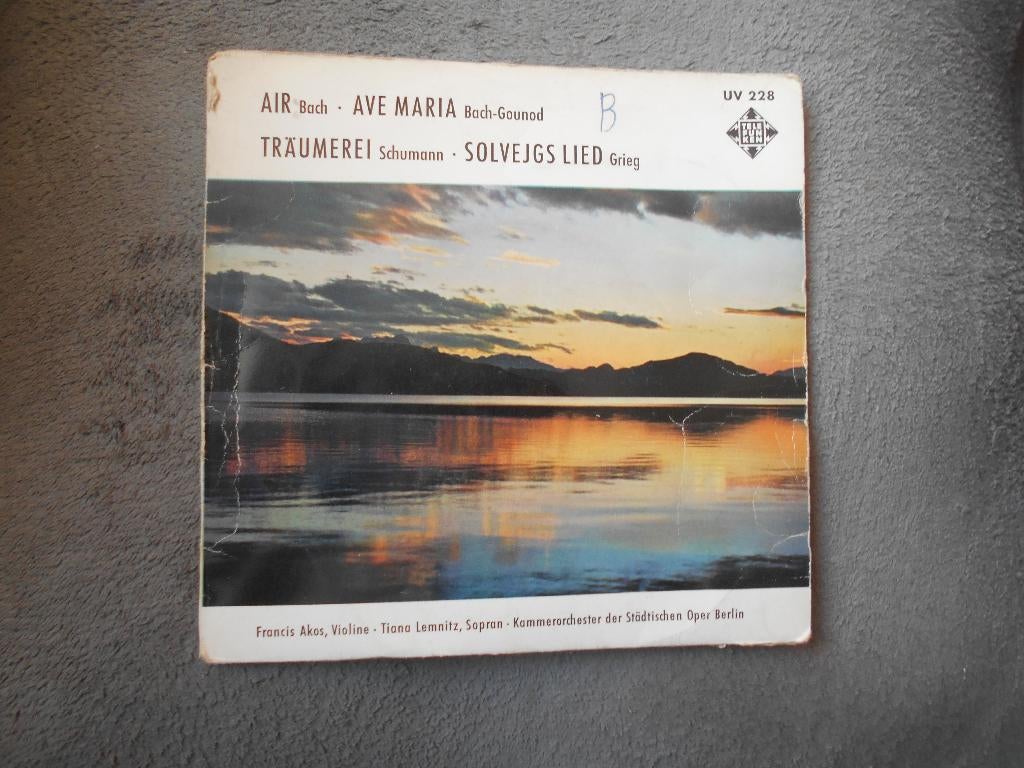 ancien vinyle musique classique  Bach Gounod, Enlèvement ou Envoi, Utilisé