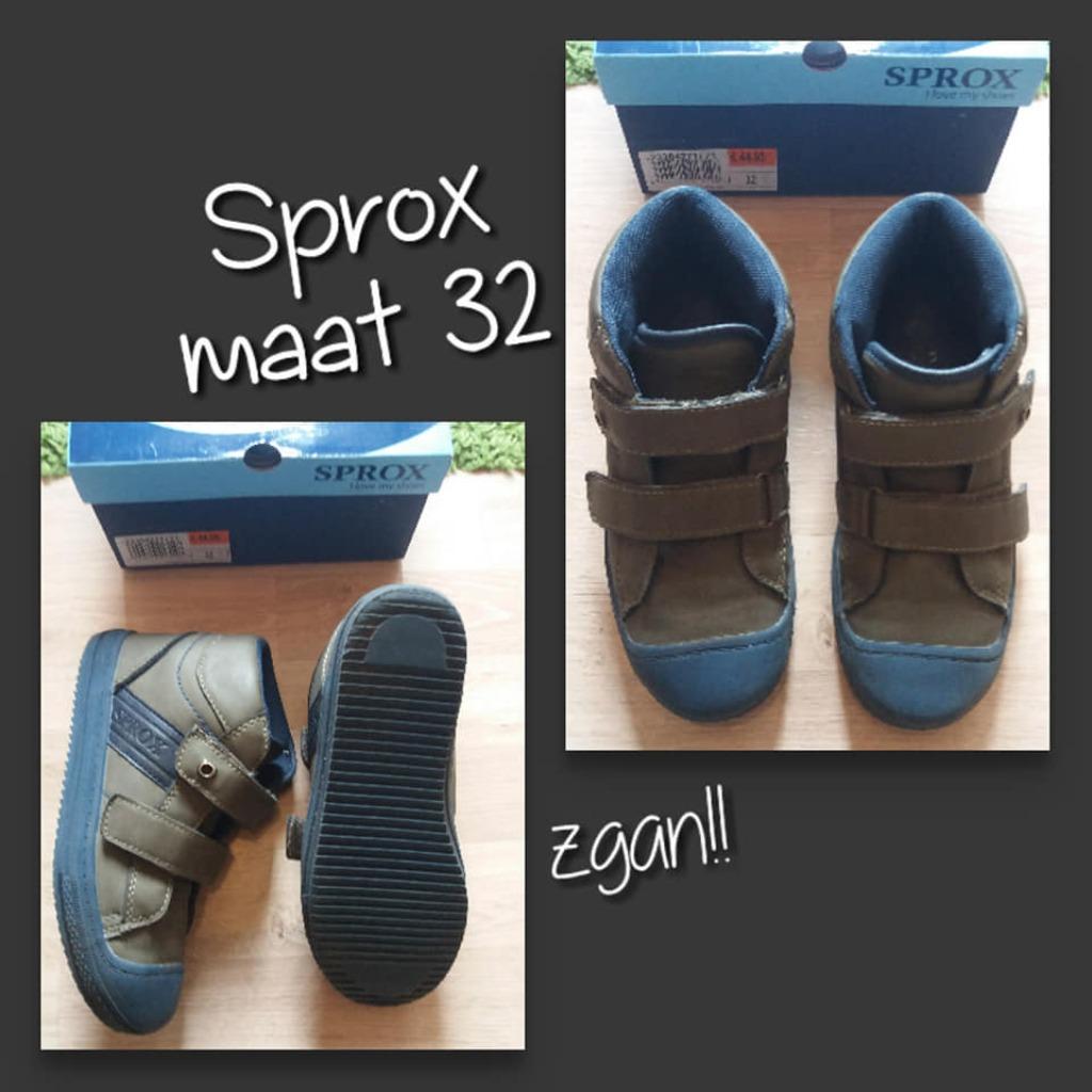 Hoge schoenen maat 32 (SPROX - NIEUW), Ophalen, Schoenen, Zo goed als nieuw, Jongen