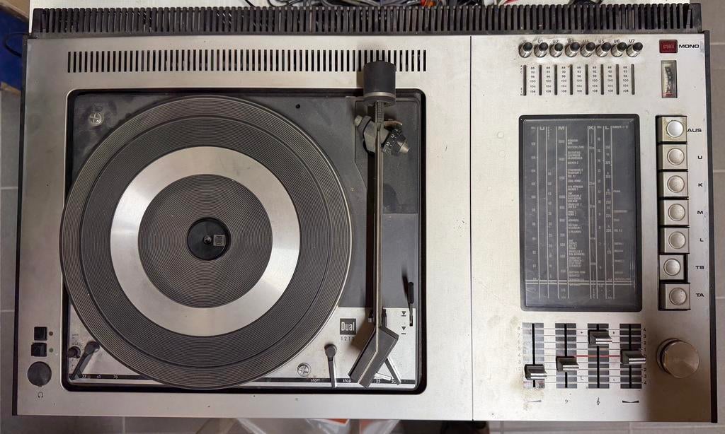 Grundig muziekinstallatie, Audio, Tv en Foto, Versterkers en Ontvangers, Gebruikt, Stereo, Minder dan 60 watt, Overige merken