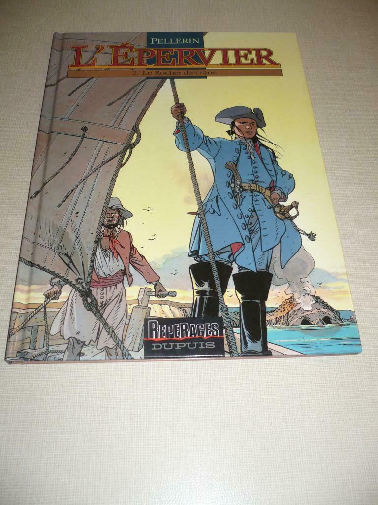L'Epervier n° 2:Le rocher du crane-EO coté 35 euros, Eén stripboek, Ophalen of Verzenden, Gelezen