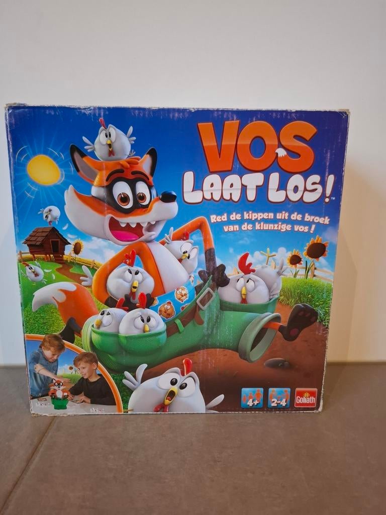 Vos Laat los, Hobby en Vrije tijd, Drie of vier spelers, Ophalen, Gebruikt, Goliath