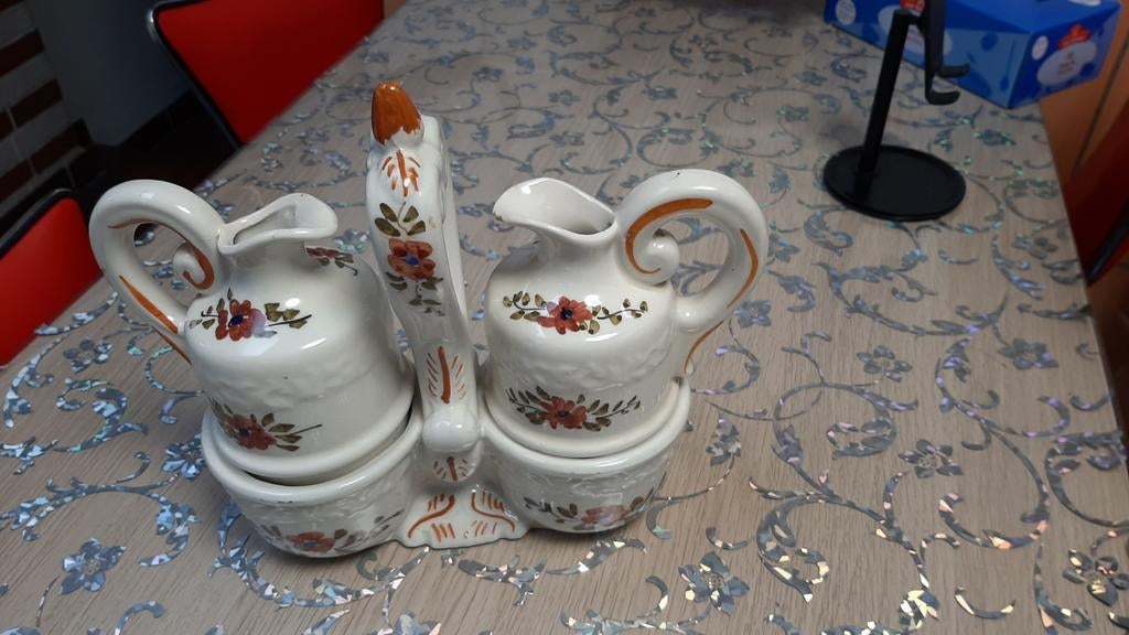 huile et vinaigre, Enlèvement