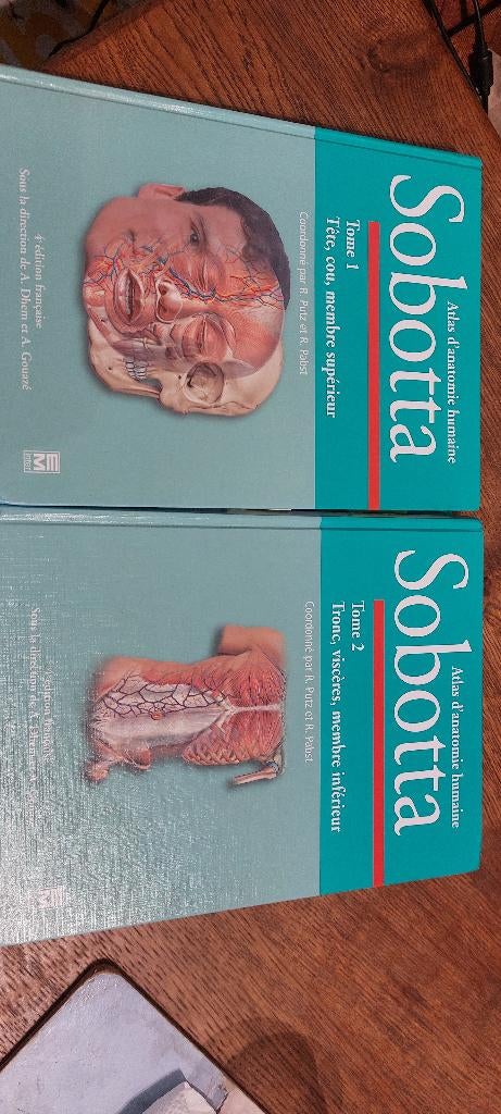 livre anatomie Sobotta, Boeken, Studieboeken en Cursussen, Ophalen, Gelezen, Hoger Onderwijs, Sobotta