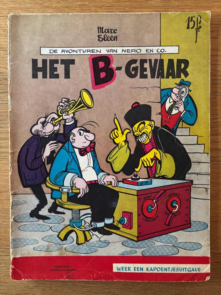 Strip: Nero - Het B-gevaar, Boeken, Stripverhalen, Gelezen, Marc Sleen, Eén stripboek, Ophalen of Verzenden