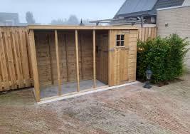 Volières van hout met Sluis ook maatwerk, Dieren en Toebehoren, Vogels | Hokken en Kooien, Nieuw, Volière, Hout, Ophalen of Verzenden