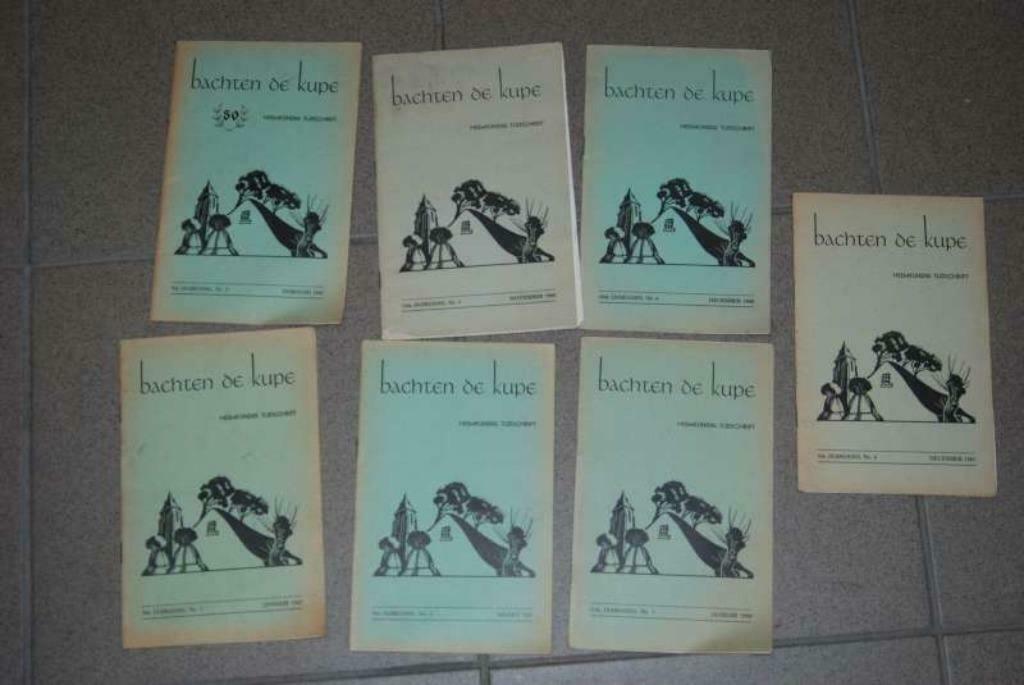 Bachten de Kupe heemkundig tijdschrift 1967 1968 1969, Ophalen of Verzenden, Gelezen