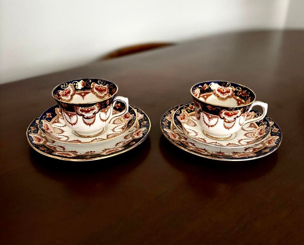 Lot de 2 trios Royal Albert Crown China England, Enlèvement