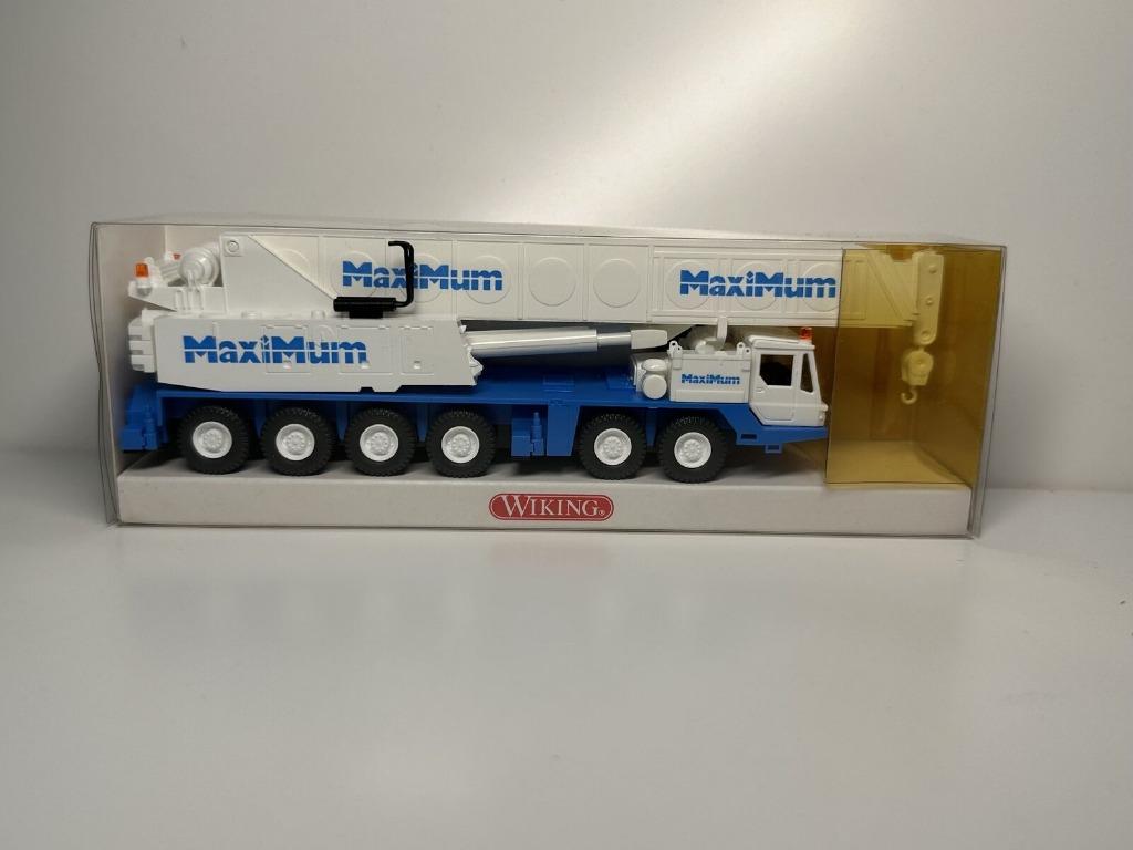 Camion Grue Géante GROVE MaxiMum 1/87 HO WIKING Neuf + Boite, Enlèvement ou Envoi, Neuf, Bus ou Camion, Wiking