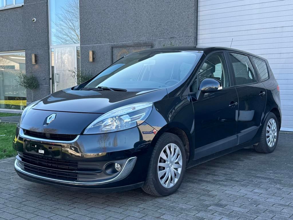 Renault Scenic 1.5dci 2012 Diesel Navigatie Start/Stop, Auto's, Voorwielaandrijving, Monovolume, 4 cilinders, Leder en Stof