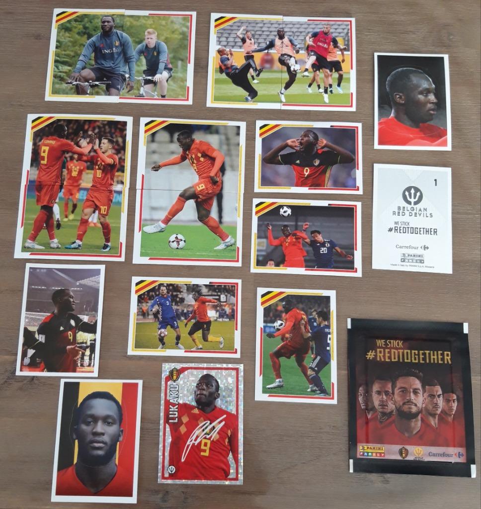 Panini stickers Romelu Lukaku, Ophalen of Verzenden, Nieuw, Poster, Plaatje of Sticker