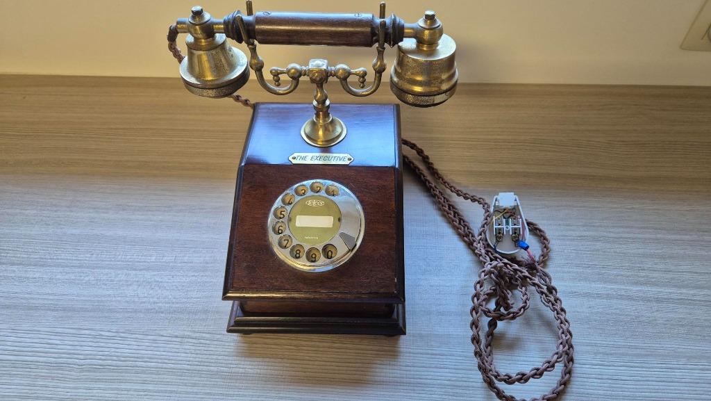 Antieke Italiaanse telefoon  'The executive', Antiek en Kunst, Ophalen of Verzenden