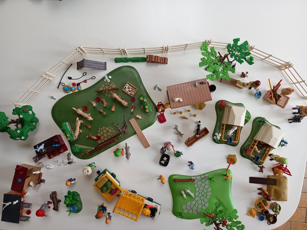 Playmobil - animaux de la ferme, chiens,..., Ophalen of Verzenden, Gebruikt