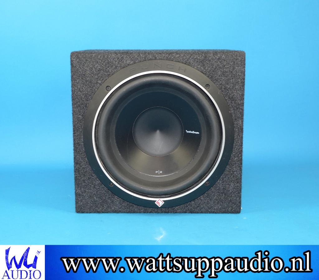 Rockford Fosgate Punch P2 10 pouces + boîtier fermé, Enlèvement ou Envoi, Utilisé