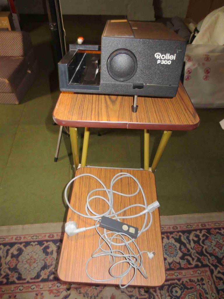 DIAPROJECTOR+STATIEF+SCHERM en toebehoren, Audio, Tv en Foto, Diaprojectoren, Gebruikt, Ophalen