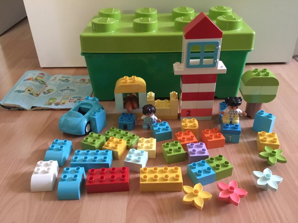 Lego Duplo opbergdoos 10913, Kinderen en Baby's, Speelgoed | Duplo en Lego, Ophalen of Verzenden, Complete set, Duplo