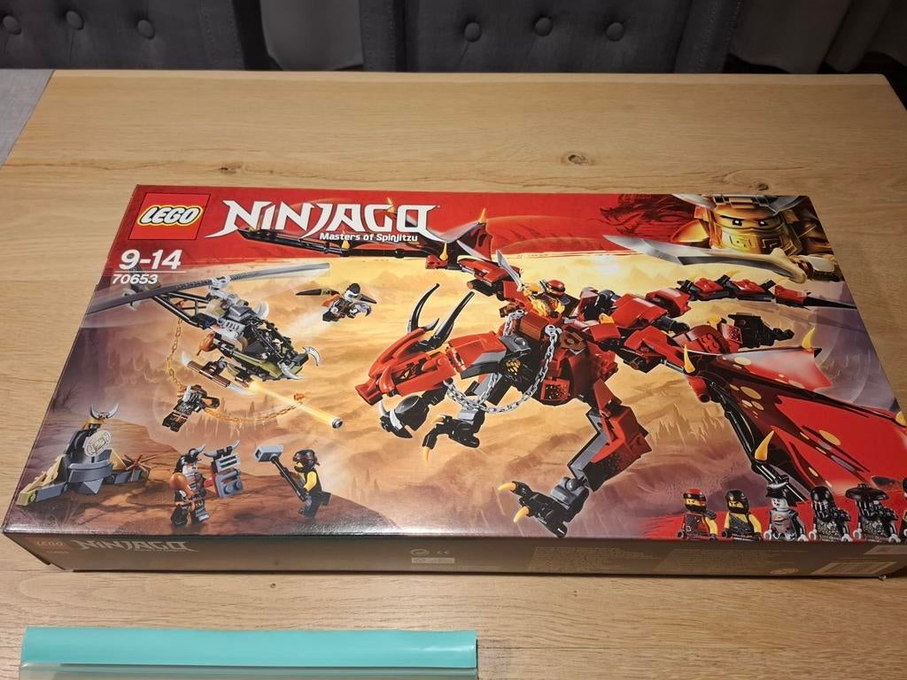 Lego Ninjago Firstbourne draak 70653 Masters of spinjitzu, Kinderen en Baby's, Inclusief instructies, Gebruikt, Lego, Ophalen of Verzenden